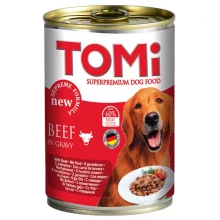 TOMi - консервы ТОМи с говядиной в соусе для собак