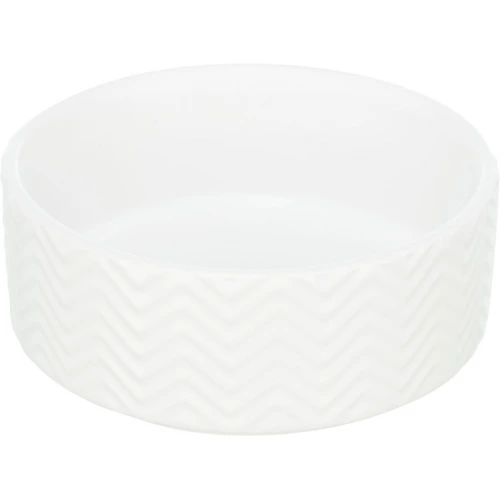 Trixie Ceramic Bowl - керамическая миска Трикси для собак и кошек, белая
