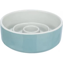 Trixie Slow Feeding Ceramic Bowl - миска Тріксі для повільного годування собак