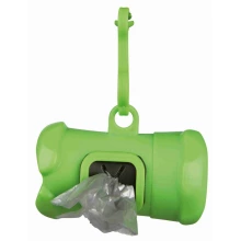 Trixie Dog Bag Dispenser - контейнер с крючком пластиковый Трикси с пакетами для уборки за собакой