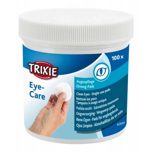 Trixie Eye-Care Single use pads - одноразовые салфетки Трикси для ухода за глазами