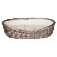 Trixie Wicker Basket - плетеная корзина Трикси с матрасом для кошек и собак