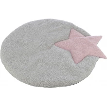 Trixie Junior Lying Mat - коврик со звездой Трикси Джуниор для щенков, серо-лиловый