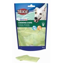 Trixie Spirulina Chewing Chips - чипсы Трикси со спирулиной для собак