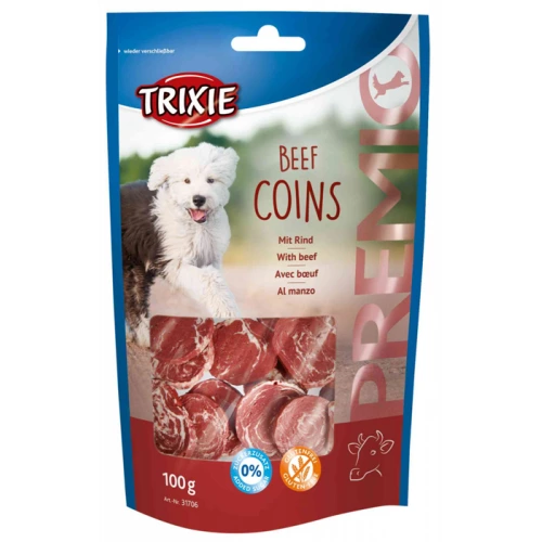 Trixie Premio Beef Coins - лакомство Трикси монетки с говядиной для собак