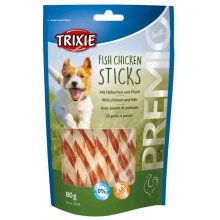 Trixie Premio Fish Chicken Sticks - палочки Трикси с курицей и рыбой для собак