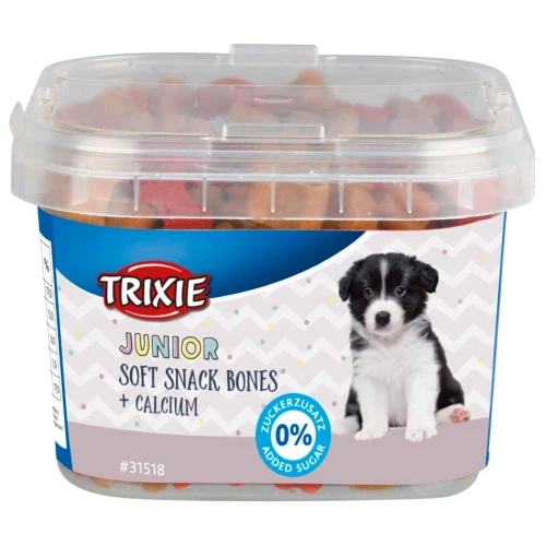 Trixie Junior Soft Snack Bones - мягкое лакомство Трикси косточки ассорти с кальцием для щенков