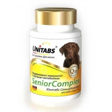 Unitabs Senior Complex - витаминный комплекс Юнитабс для пожилых собак