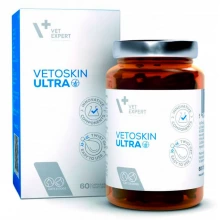 Vet Expert VetoSkin Ultra - препарат Вет Експерт ВетоСкін Ультра для здоров'я шкіри у кішок і собак