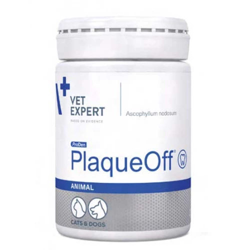 Vet Expert PlaqueOff - пищевая добавка Вет Эксперт ПлагОфф для поддержания здоровья зубов