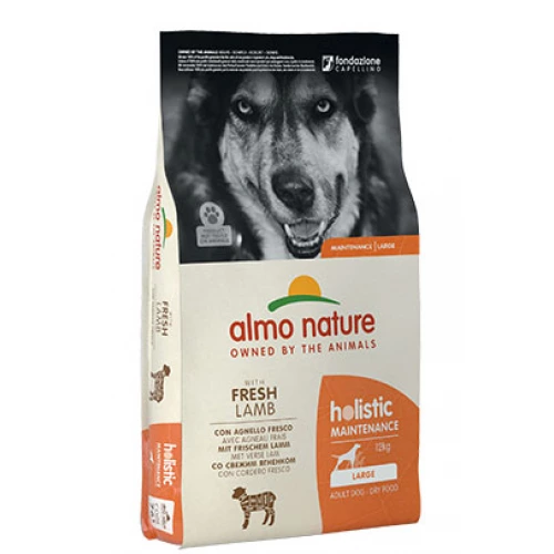 Almo Nature Holistic Dog L - корм Альмо Натюр з ягням для собак великих порід