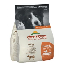 Almo Nature Holistic Dog M-L - корм Альмо Натюр з яловичиною для собак середніх та великих порід