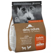 Almo Nature Holistic Dog XS-S - корм Альмо Натюр з ягням, куркою та рисом для собак дрібних порід