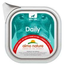 Almo Nature Daily Dog - консервы Альмо Натюр с говядиной и картофелем для собак, ламистер