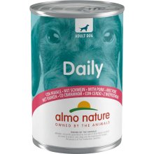 Almo Nature Daily Dog - консервы Альмо Натюр со свининой для собак