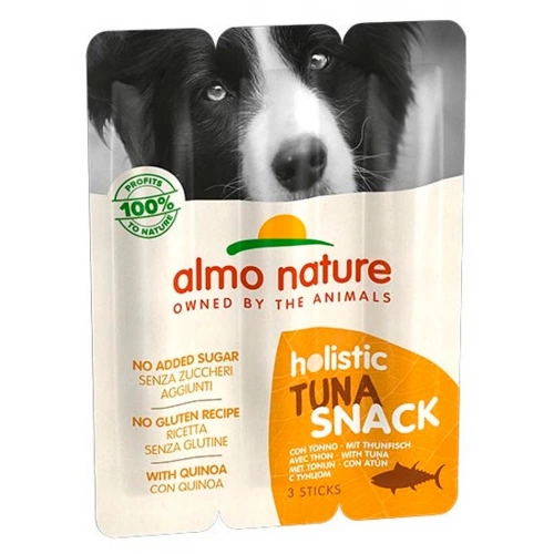 Almo Nature Holistic Snack - палочки Альмо Натюр с тунцом для собак