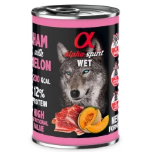 Alpha Spirit Dog Ham with Melon - консервы Альфа Спирит со свининой и дыней для собак