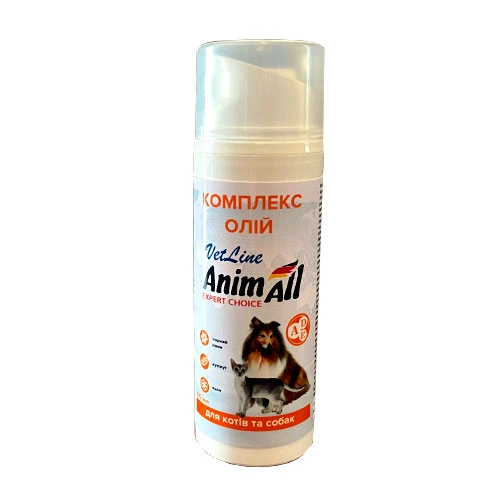 AnimAll VetLine - комплекс олій ЕнімАл для котів і собак