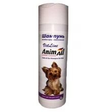 AnimAll VetLine - шампунь Енімал з сіркою і дьогтем для собак
