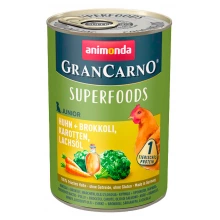 Animonda Gran Carno Junior - консерви Анімонда з куркою та броколі для цуценят і молодих собак