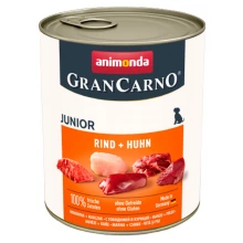 Animonda Gran Carno Junior - консервы Анимонда с говядиной и курицей для щенков