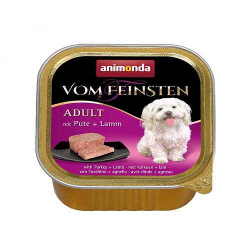 Animonda Vom Feinsten - консервы Анимонда с ягненком и индейкой для собак