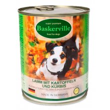 Baskerville - консерви Баскервіль для собак, з бараниною, картоплею і гарбузом