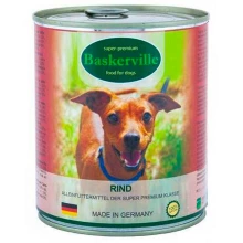Baskerville - консервы Баскервиль для собак, с говядиной