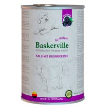 Baskerville - консерви Баскервіль з телятиною і ожиною для цуценят