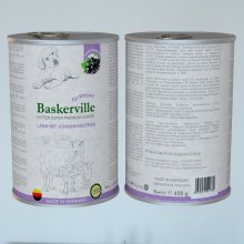 Baskerville - консерви Баскервіль з ягням і смородиною для цуценят