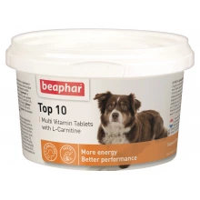 Beaphar Top 10 For Dogs - харчова добавка Біфар з L-карнітином для собак