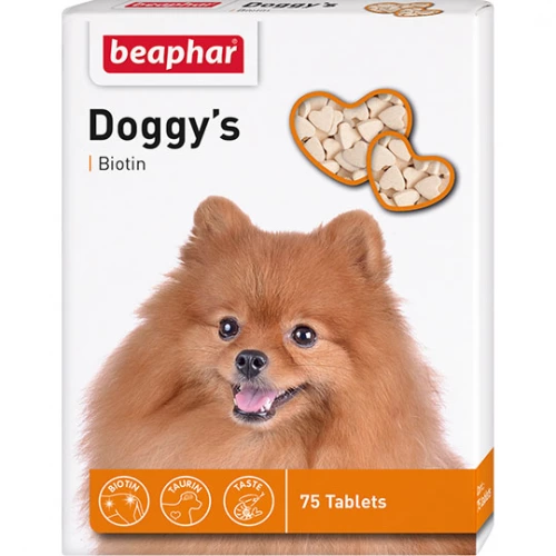 Beaphar Doggys Biotin - витаминизированное лакомство Бифар для собак
