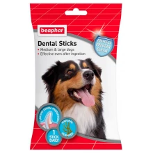 Beaphar Dental Sticks - ласощі Біфар палички для здоров'я зубів собак середніх і великих порід