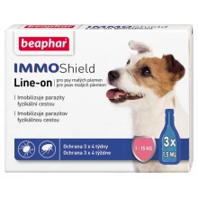 Beaphar IMMO Shield - капли от блох и клещей Бифар для собак
