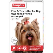 Beaphar Flea and Tick collar for Dog - ошейник Бифар от блох и клещей для собак, белый