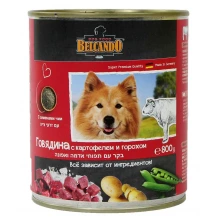 Belcando - консервы Белькандо Говядина с картофелем и горохом для собак
