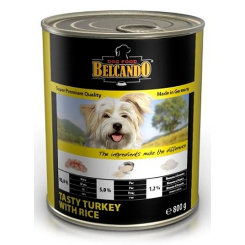 Belcando - консерви Белькандо Смачна індичка і рис для чутливих собак