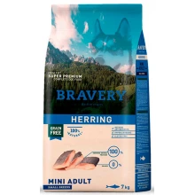 Bravery Dog Mini Herring - корм Бравері з оселедцем для собак дрібних порід