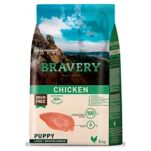 Bravery Puppy Large/Medium Chicken - корм Бравері з куркою для цуценят великих та середніх порід