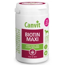 Canvit Biotin Maxi - вітаміни Канвіт для здорової шерсті і шкіри для великих собак