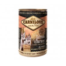 CarniLove Puppy - консервы Карнилав с лососем и индейкой для щенков