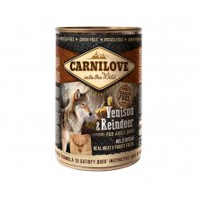 CarniLove Dog - консервы Карнилав с северным оленем для собак