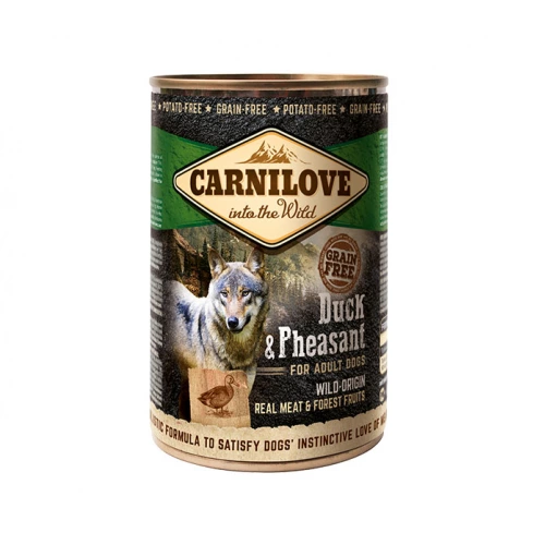 CarniLove Dog - консерви Карнілав з качкою і фазаном для собак
