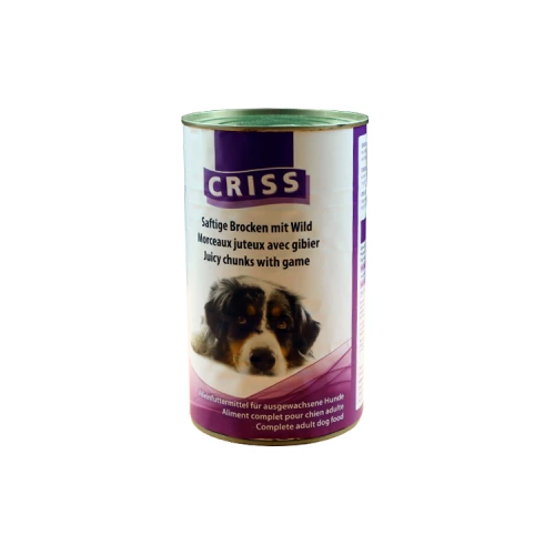 Criss Dog Game - консервы Крисс с олениной для собак