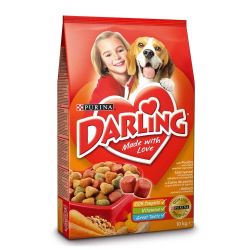 Darling - корм Дарлинг для взрослых собак с птицей и овощами