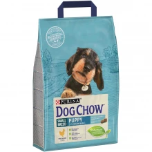 Dog Chow Puppy Small Breed - корм Дог Чау для щенков мелких пород с курицей