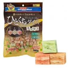 DoggyMan Mixed Dice Treats - ласощі ДоггіМен кубики мікс з куркою, яловичиною і тріскою для собак