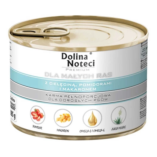 Dolina Noteci Premium - корм для собак Долина Нотечі з телятиною, помідорами і макаронами
