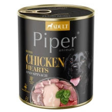 Dolina Noteci Piper Chicken Hearts - корм для собак Долина Нотечі з курячими сердечками та шпинатом