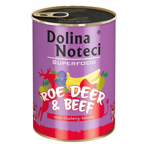 Dolina Noteci Superfood Roe Deer and Beef - корм для собак Долина Нотечи с косулей и говядиной
